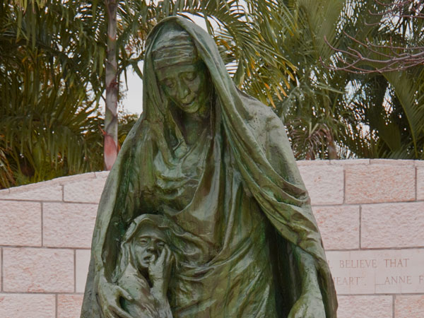 <strong>The First Sculpture</strong> Their faces ask, “Can it happen?” “Will God forsake us?”